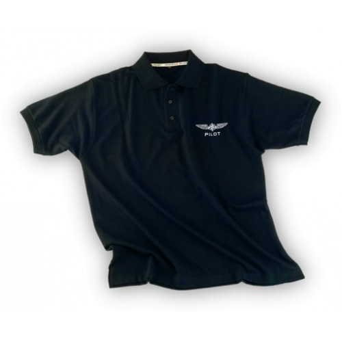 Polo Design4Pilots nera