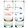 Bicchiere liquore Pilot-CoPilot-Passenger