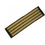 Gradi manica 4 strisce ORO (2 pezzi)