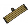 Gradi manica 4 strisce+stella ORO (2 pezzi)