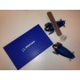 Set per ufficio, righello, temperamatite e graffette