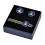 Set gemelli e fermacravatta Frecce Tricolori