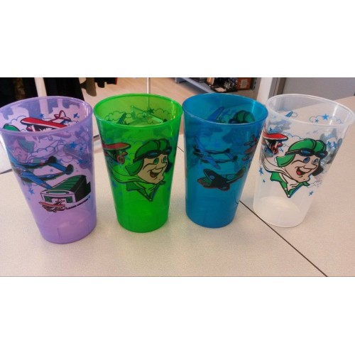 Bicchiere in plastica vari colori