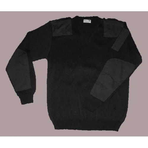Pullover blu notte con spalline