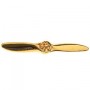Spilla propeller dorata