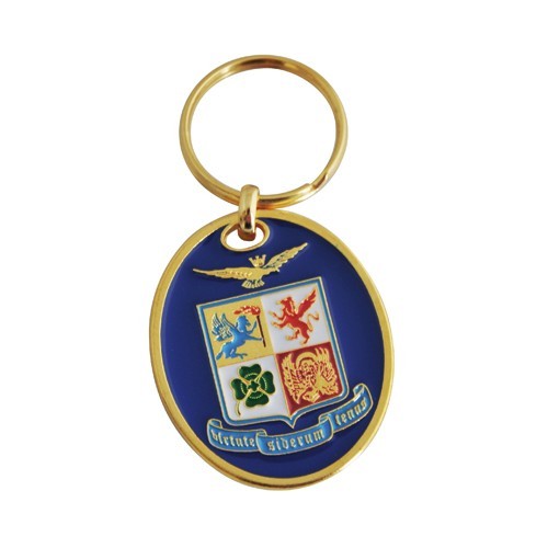 Portachiavi in metallo smaltato Aeronautica Militare modello 2