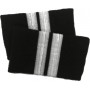 Coppia tubolari (gradi pilota) camicia 2 strisce ARGENTO