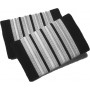 Coppia tubolari (gradi pilota) camicia 4 strisce ARGENTO
