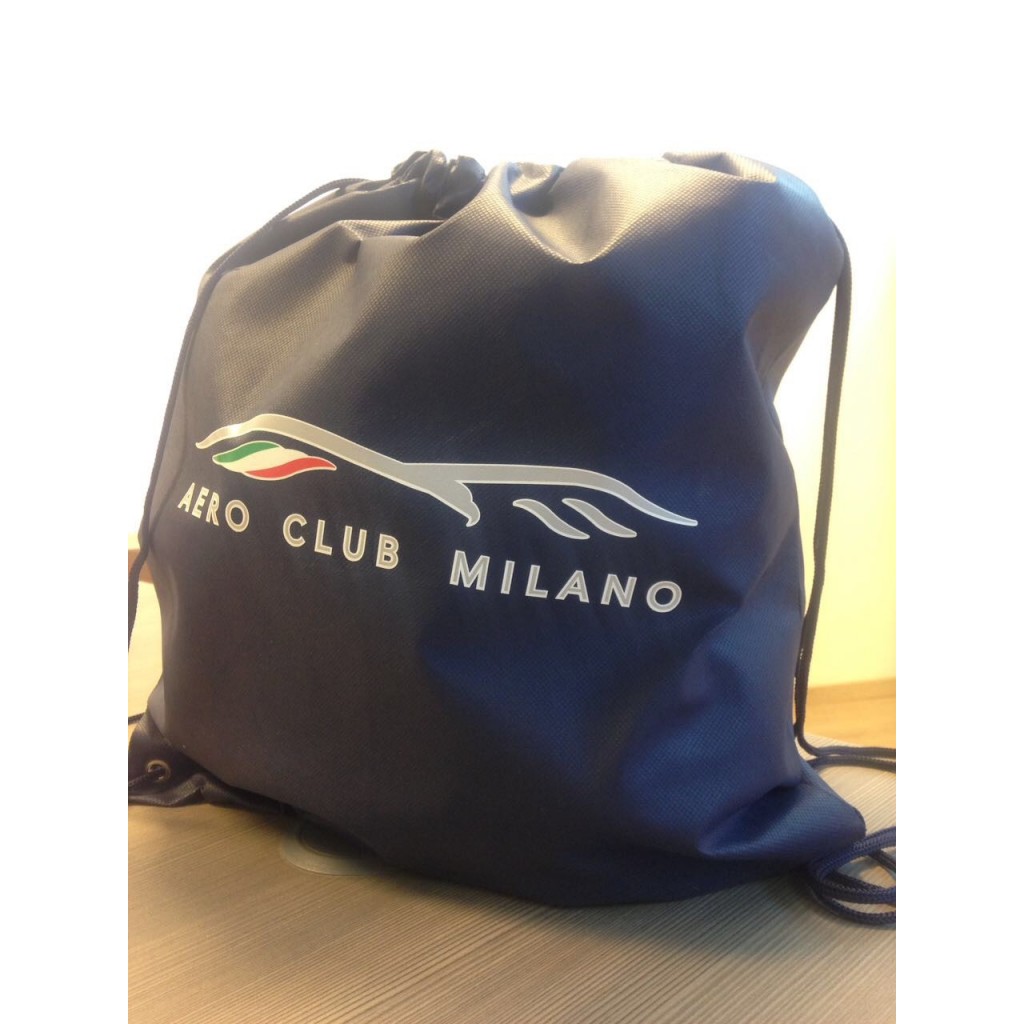 Borsa con lacci Aero Club Milano