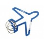Moschettone a forma di aereo con anelli Airbus