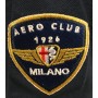 Polo manica corta blu da donna Aero Club Milano