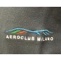 Polo manica corta blu uomo Aero Club Milano