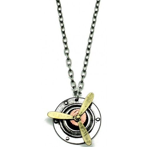 Collana con catenina ed elica