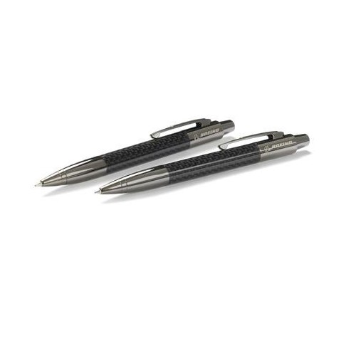 Set Penna e matita "fibra di carbonio" Boeing