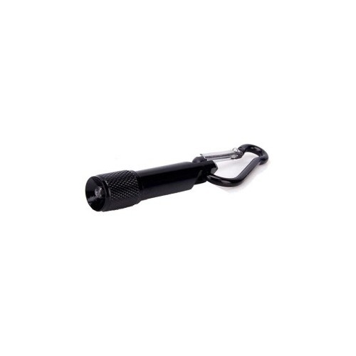 Mini torcia a led con moschettone Eumar