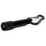 Mini torcia a led con moschettone Eumar