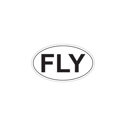 Adesivo FLY  ovale