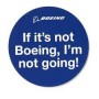 Adesivo If It's Not Boeing, I'm Not Going