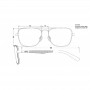Occhiali da sole Airbus modello Aviator M1