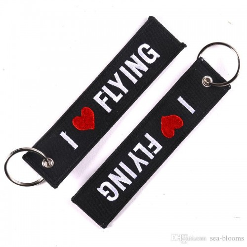 Portachiavi I love Flying