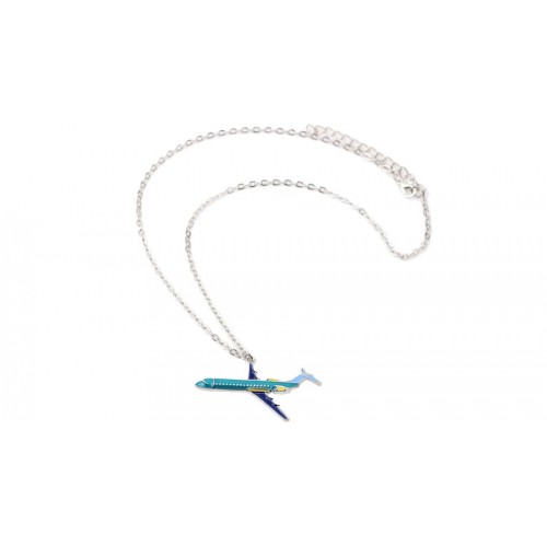 Collana con ciondolo aereo