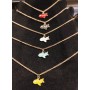 Collana con ciondolo aereo