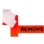 PITOT HEAD COVERS – REMOVE BEFORE FLIGHT