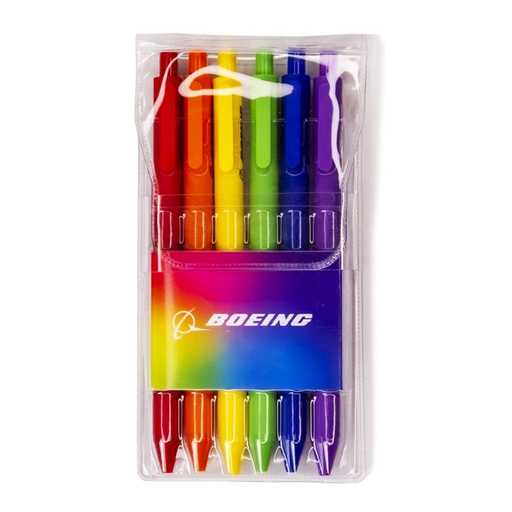 Set di penne arcobaleno
