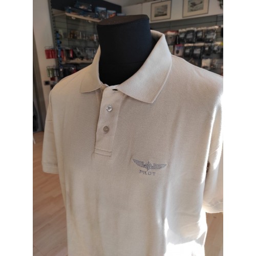 Polo Design4Pilots beige
