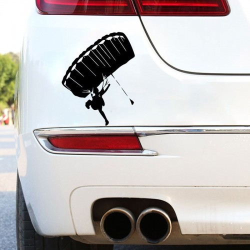Adesivo per auto - Paracadutista