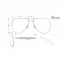 Occhiali da sole Airbus modello Aviator M1