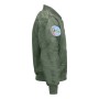 Bomber Bambino/a verde MA-I Flight Jacket