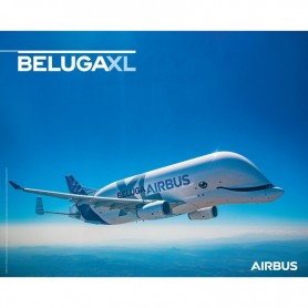 Poster Airbus Beluga XL flight view