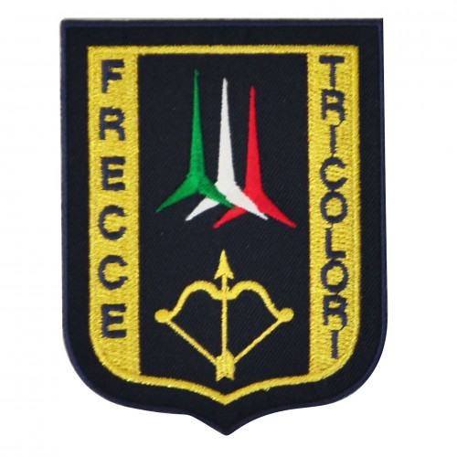 Frecce tricolori sfondo blu termoadesiva