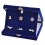 Cofanetto da collezione con 6 distintivi Frecce Tricolori