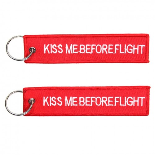 Portachiavi KISS ME BEFORE FLIGHT