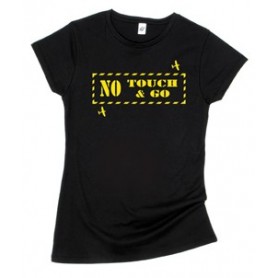 T-shirt NO TOUCH & GO donna