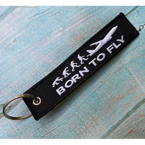 Portachiavi Born To Fly - Aereo