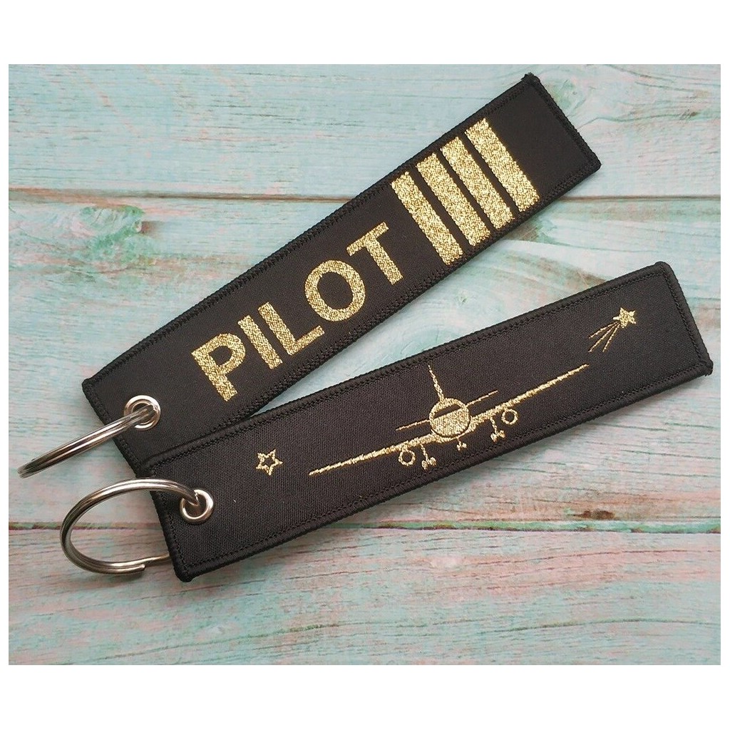 Portachiavi Pilot IIII oro