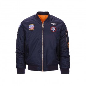 Bomber Bambino/a Blu MA-I Flight Jacket