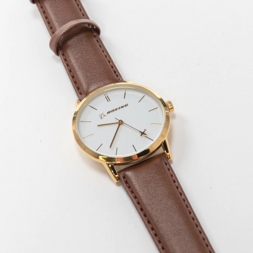Orologio da polso "Rotating Airplane" oro Boeing