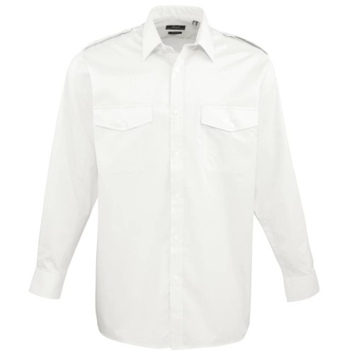 Camicia da pilota UOMO Premier manica lunga