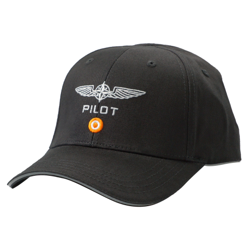 Cappellino Design4Pilots Blu o Nero Cotone