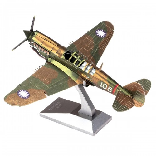 Steel model kit P-40 Warhawk
