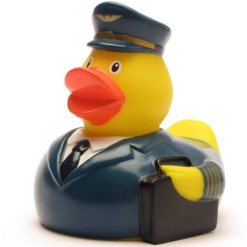 Captain Pilot Rubber Duck
