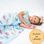 100% Cotton Muslin Swaddle Blanket - Plane Paws