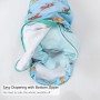 100% Organic Cotton Sleep Swaddle - Pilot Paws