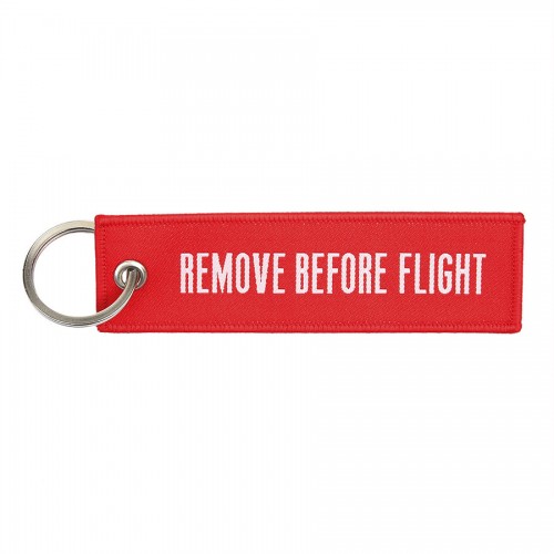 Portachiavi Remove Before Flight Finemente intessuto