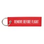 Portachiavi Remove Before Flight Finemente intessuto