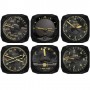 Set di 6 Sottobicchieri Strumenti Vintage - Small